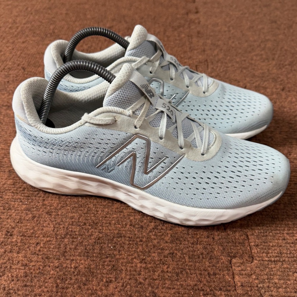 New Balance 520 v7 Women Running Shoes‎ Light Blue gym shoe fit W520LB7 Size 10